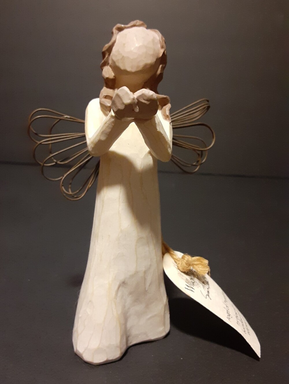 Vintage 2000 Willow Tree "Angel of Freedom" Ornament Figurine